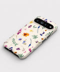 Delicate Mixed Wildflower Google Pixel case front view