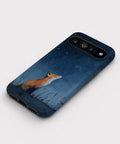 Fox Under Starry Sky Google Pixel case front view