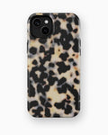 Black Terrazzo Stone Shockproof MagSafe Case for iPhone - iPhone 15 Plus (6.7