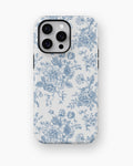 Toile de Jouy MagSafe iPhone Tough Case – Custom Name Option – product image 5