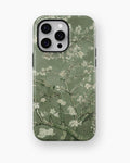 Vincent Van Gogh Almond Blossom Sage Green MagSafe iPhone Tough Case – Custom Name Option – product image 5