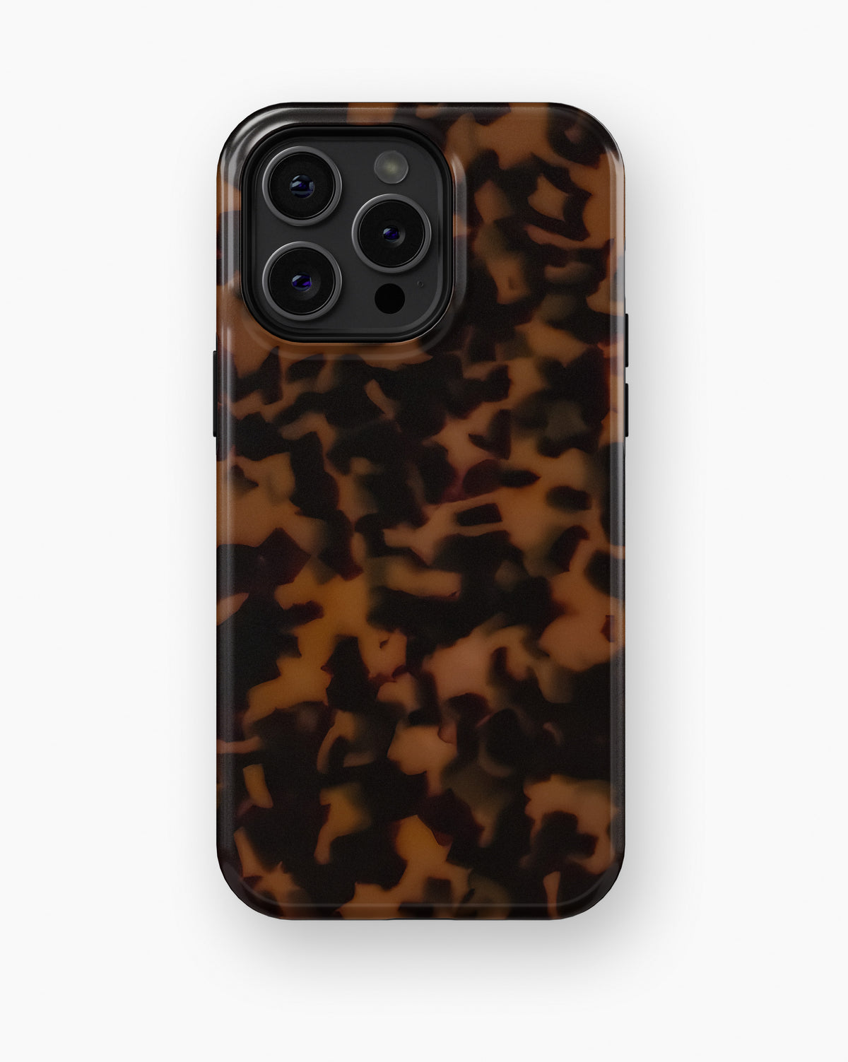 Caramel Tortoise Shell Shockproof MagSafe Case for iPhone - iPhone 16 Pro Max (6.9")