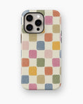 Pastel Mosaic Tile Shockproof MagSafe Case for iPhone - iPhone 16 Pro Max (6.9