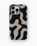 Zebra Dune Elegance MagSafe iPhone Tough Case – Custom Name Option – product image 4