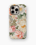 Blush Garden Bloom Shockproof MagSafe Case for iPhone - iPhone 16 Pro Max (6.9