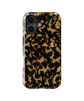 Classy Tortoise Shell MagSafe iPhone Tough Case – Custom Name Option – product image 3
