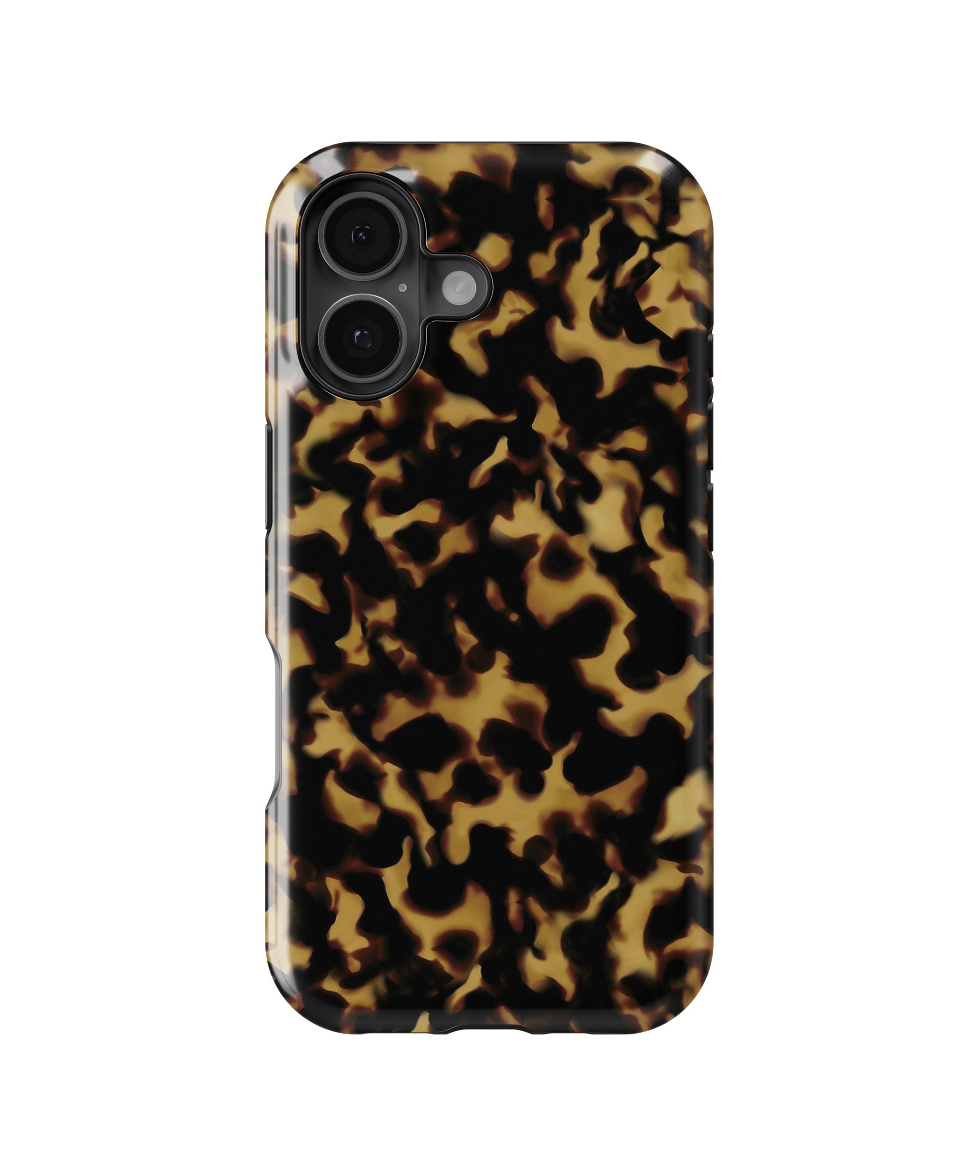 Classy Tortoise Shell MagSafe iPhone Tough Case – Custom Name Option – product image 3