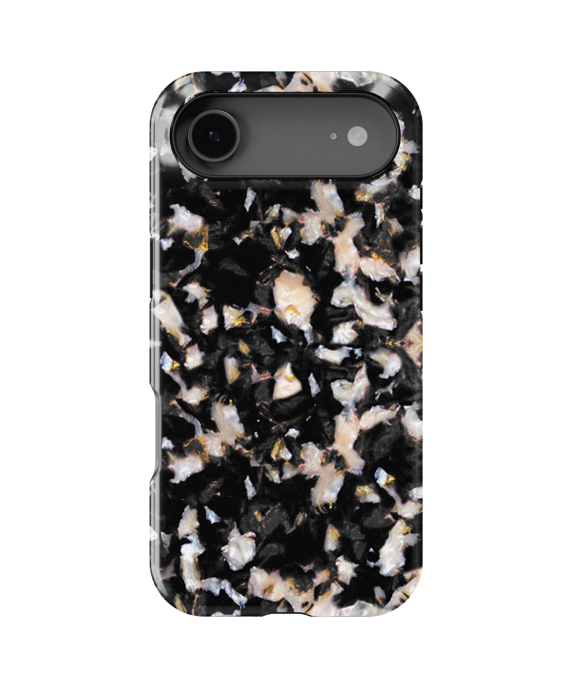 Obsidian Nightfall Tort MagSafe iPhone Tough Case – Custom Name Option – product image 4