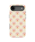 Natural Pink Palm Floral MagSafe iPhone Tough Case – Custom Name Option – product image 3