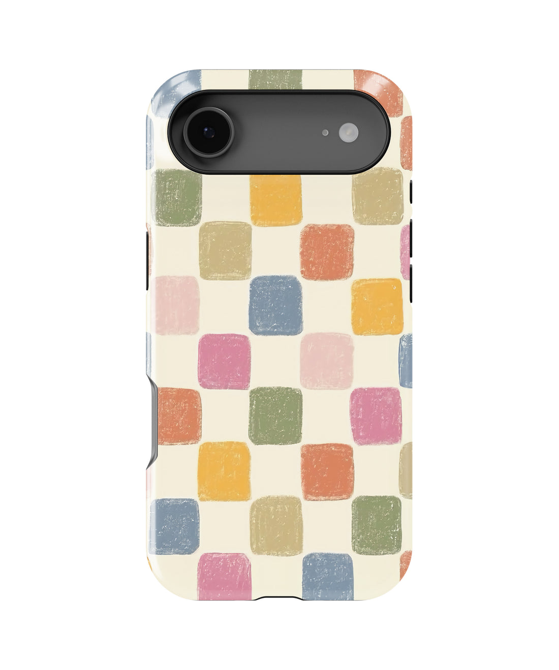 Pastel Mosaic Tile Shockproof MagSafe Case for iPhone - iPhone 17 Pro Max (6.9")