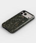 Botanical Meadow Floral MagSafe iPhone Tough Case – Custom Name Option – product image 2