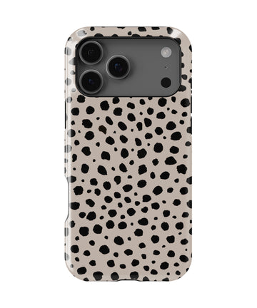 Dotted Dance MagSafe iPhone Tough Case – Custom Name Option – product image 1