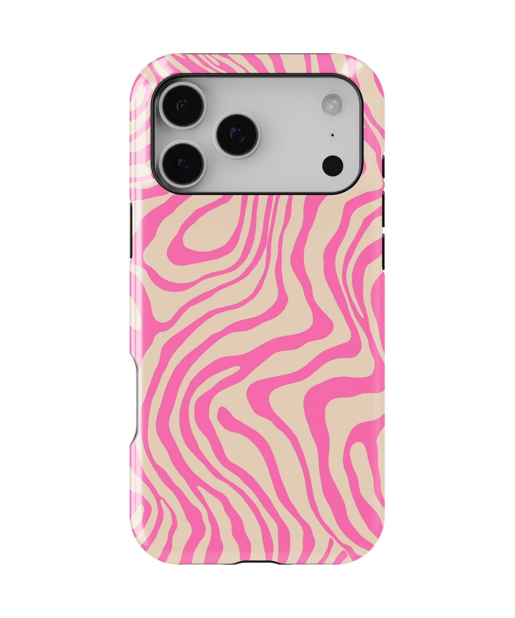 Desert Rose Mirage MagSafe iPhone Tough Case – Custom Name Option