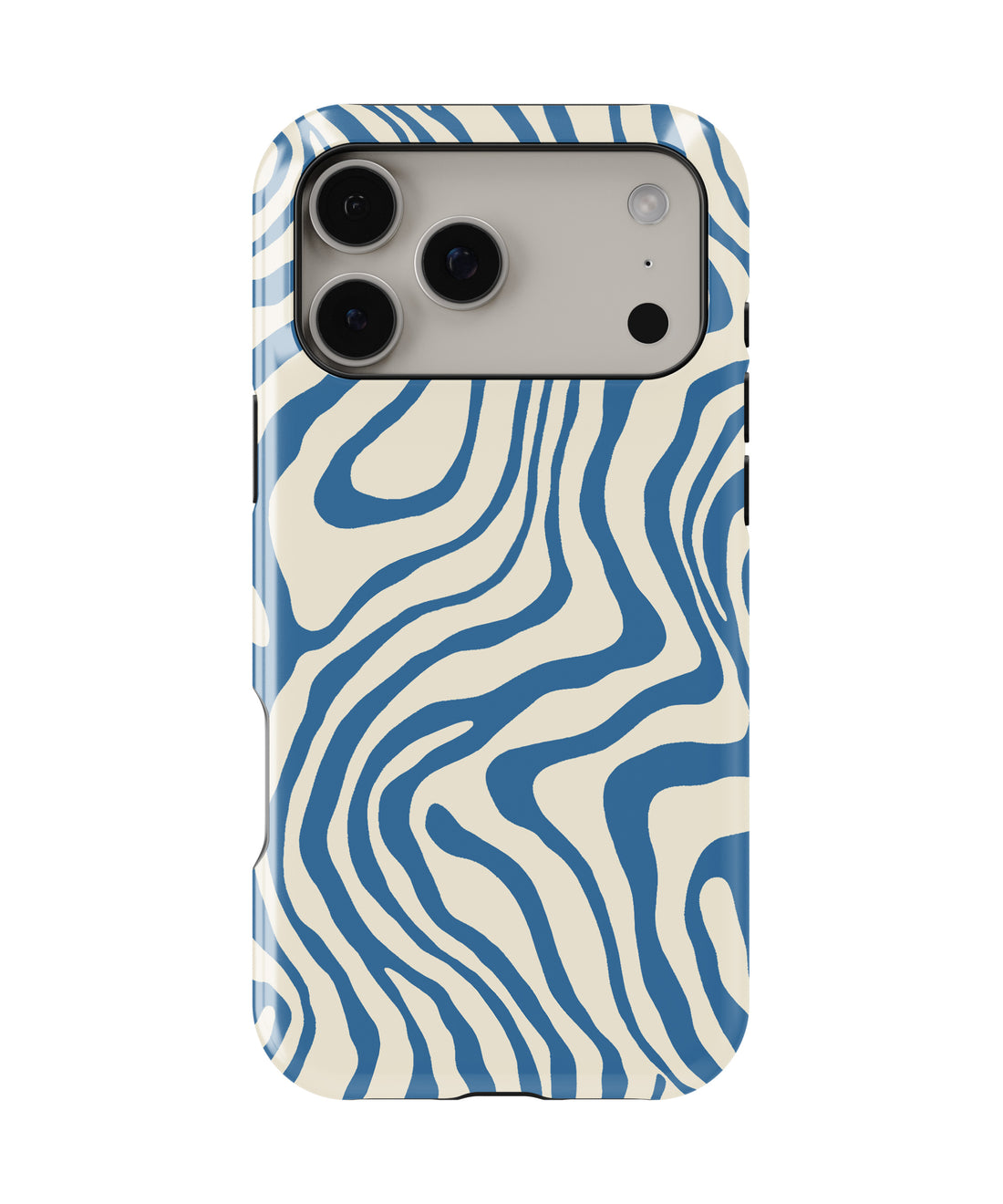 Oceanic Waves MagSafe iPhone Tough Case – Custom Name Option – product image 1
