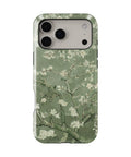 Vincent Van Gogh Almond Blossom Sage Green MagSafe iPhone Tough Case – Custom Name Option – product image 1