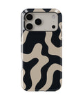 Zebra Dune Elegance MagSafe iPhone Tough Case – Custom Name Option – product image 1