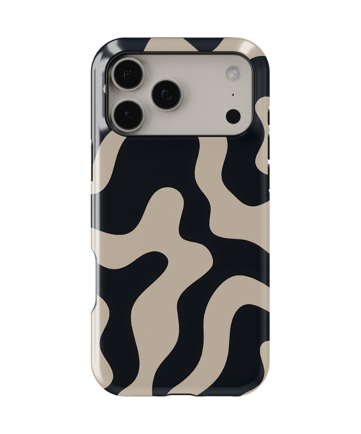 Zebra Dune Elegance MagSafe Tough Case – iPhone 18 Pro Max & iPhone 18 Pro | Custom Name