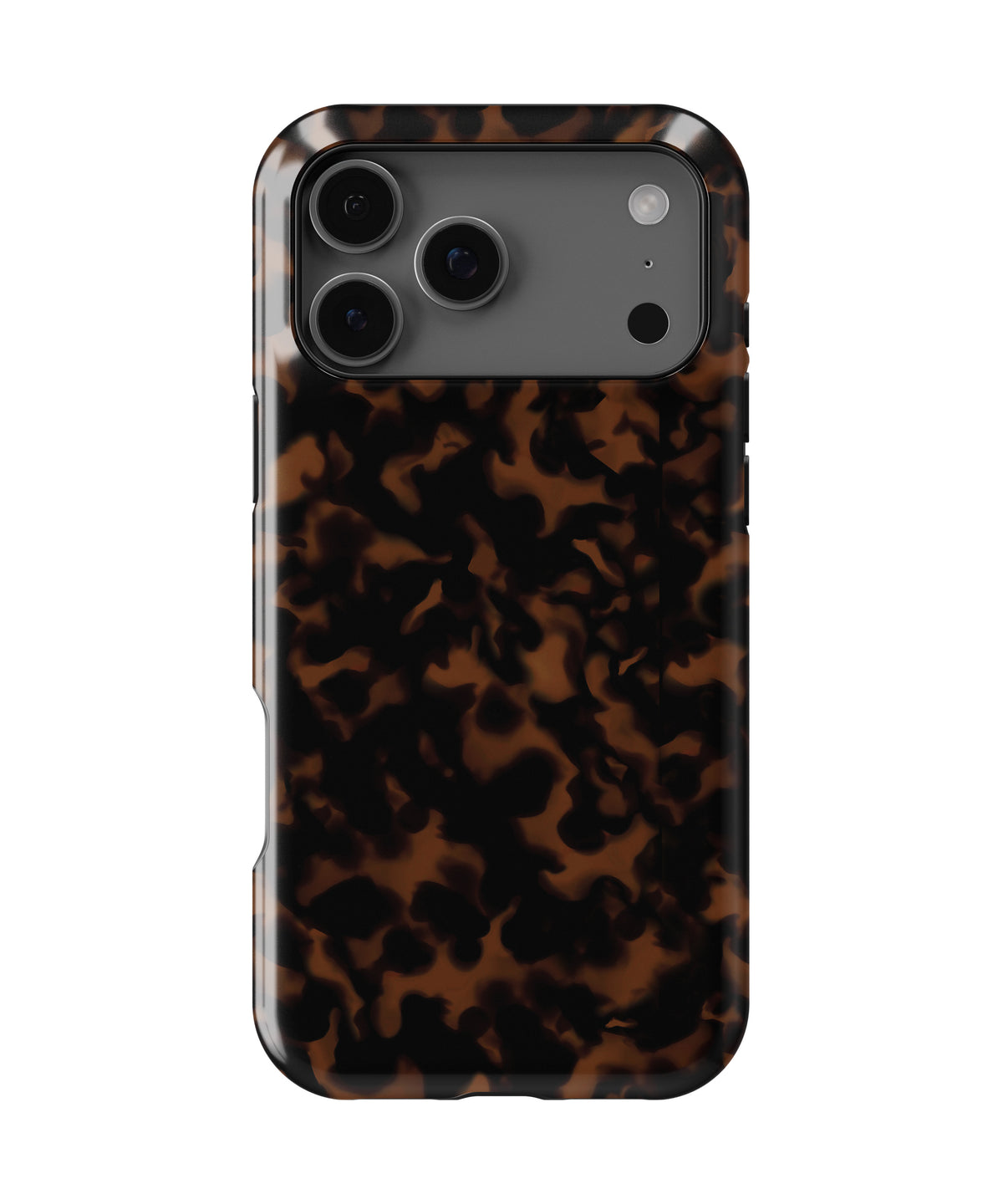 Dark Tortoise Shell Shockproof MagSafe Case for iPhone - iPhone 17 Pro Max (6.9")