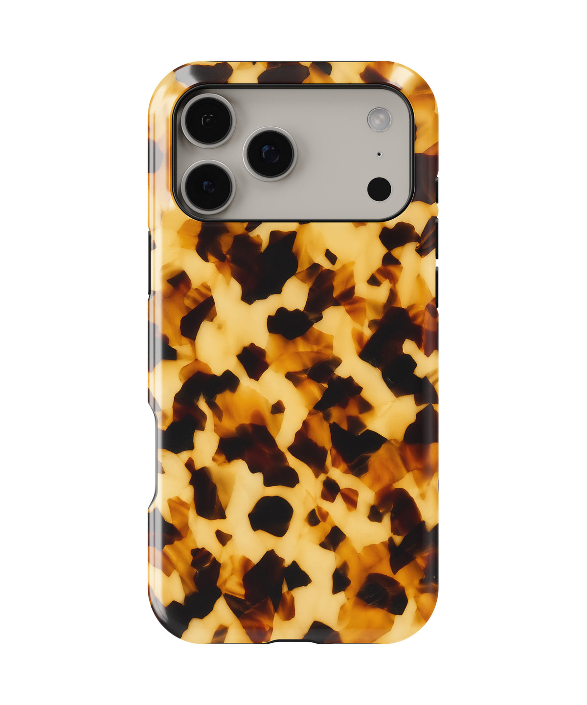 Honey Amber Tortoise Shell MagSafe Tough Case – iPhone 18 Pro Max & iPhone 18 Pro | Custom Name