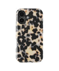 Black Terrazzo Stone Shockproof MagSafe Case for iPhone - iPhone 17 (6.3