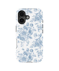 Toile de Jouy MagSafe iPhone Tough Case – Custom Name Option – product image 4