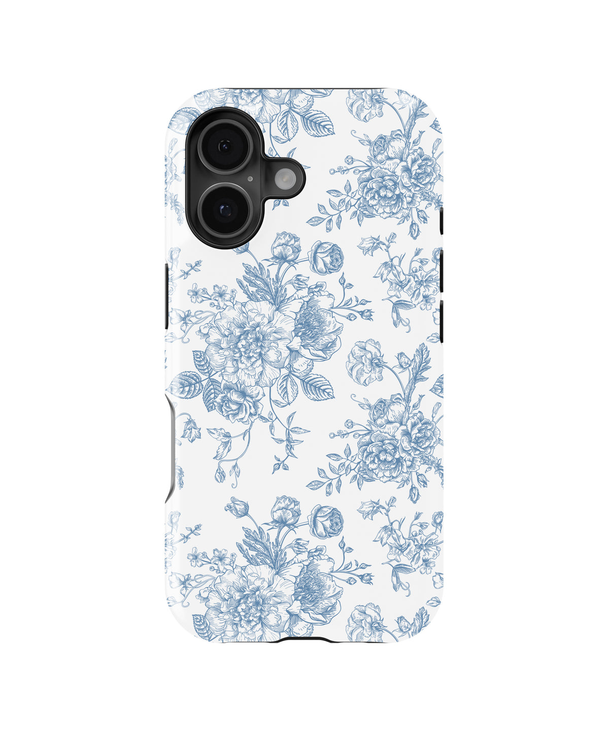 Toile de Jouy MagSafe iPhone Tough Case – Custom Name Option – product image 4