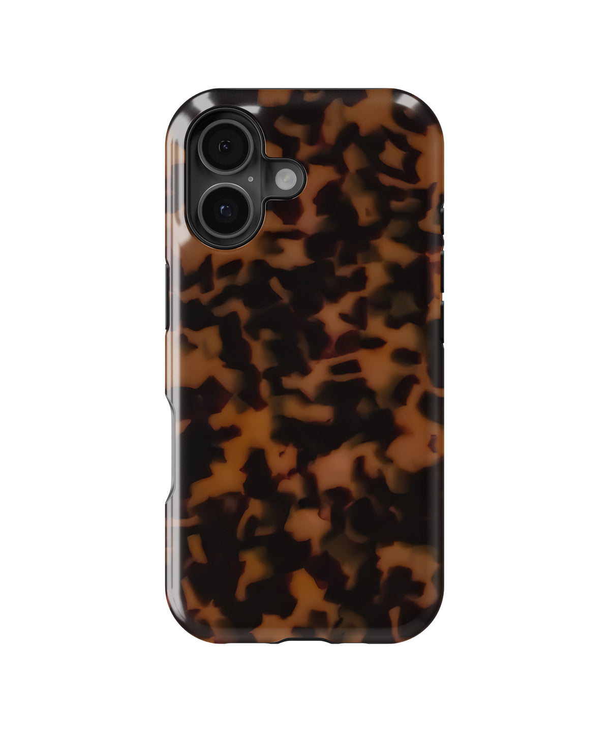 Caramel Tortoise Shell Shockproof MagSafe Case for iPhone - iPhone 17 (6.3")