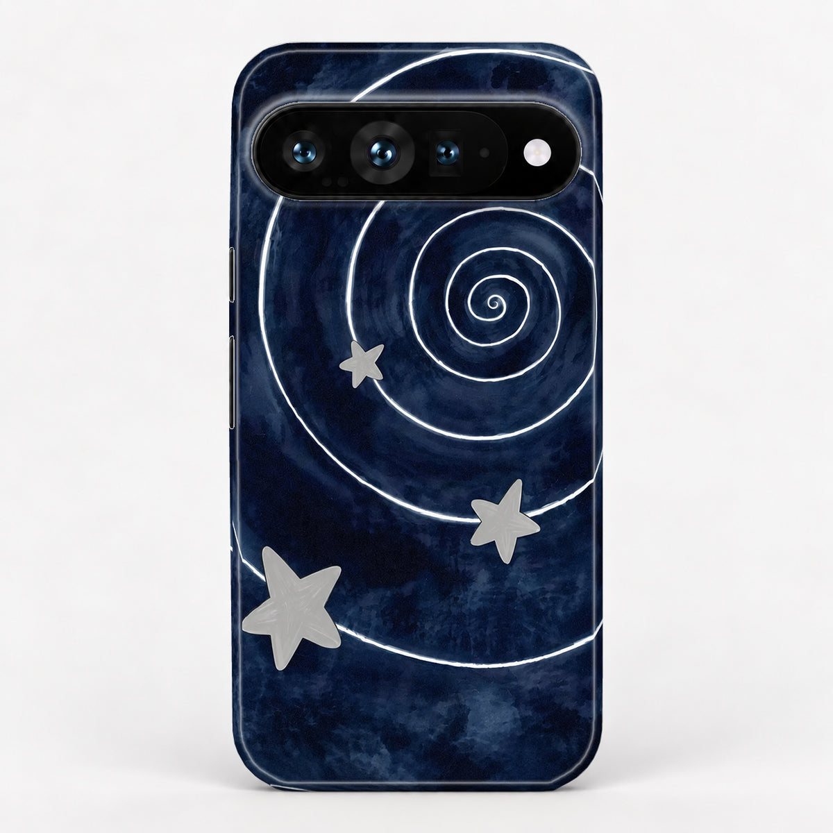 Midnight Blue Celestial Spiral Google Pixel Case
