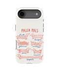 Pasta Pals Dachshund Noodle Chart MagSafe iPhone Tough Case, rear view, iPhone17Air model image group