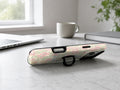 Pastel Cottage Garden Floral MagSafe Loop iPhone Case shown in a neutral white professional lifestyle setting