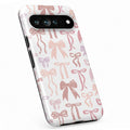 Pink Coquette Bow Google Pixel case
