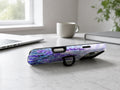 Purple Wisteria Garden MagSafe Loop iPhone Case shown in a neutral white professional lifestyle setting