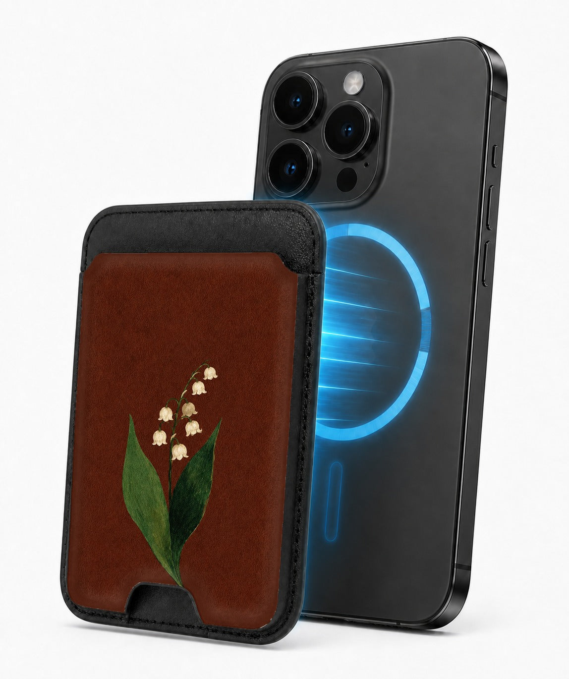 Russet Lily of the Valley MagSafe Card Holder - Magholder-261022-1-2