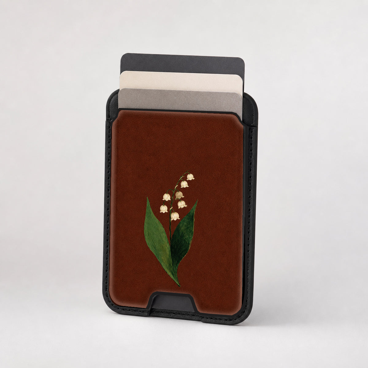 Russet Lily of the Valley MagSafe Card Holder - Magholder-261022-1-3