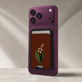 Russet Lily of the Valley MagSafe Card Holder - Magholder-261022-1-4