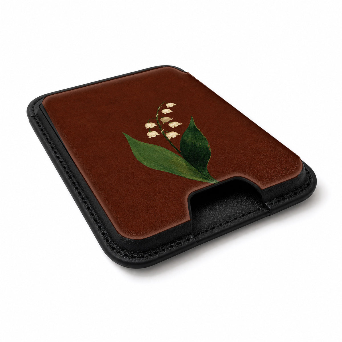 Russet Lily of the Valley MagSafe Card Holder - Magholder-261022-1-5