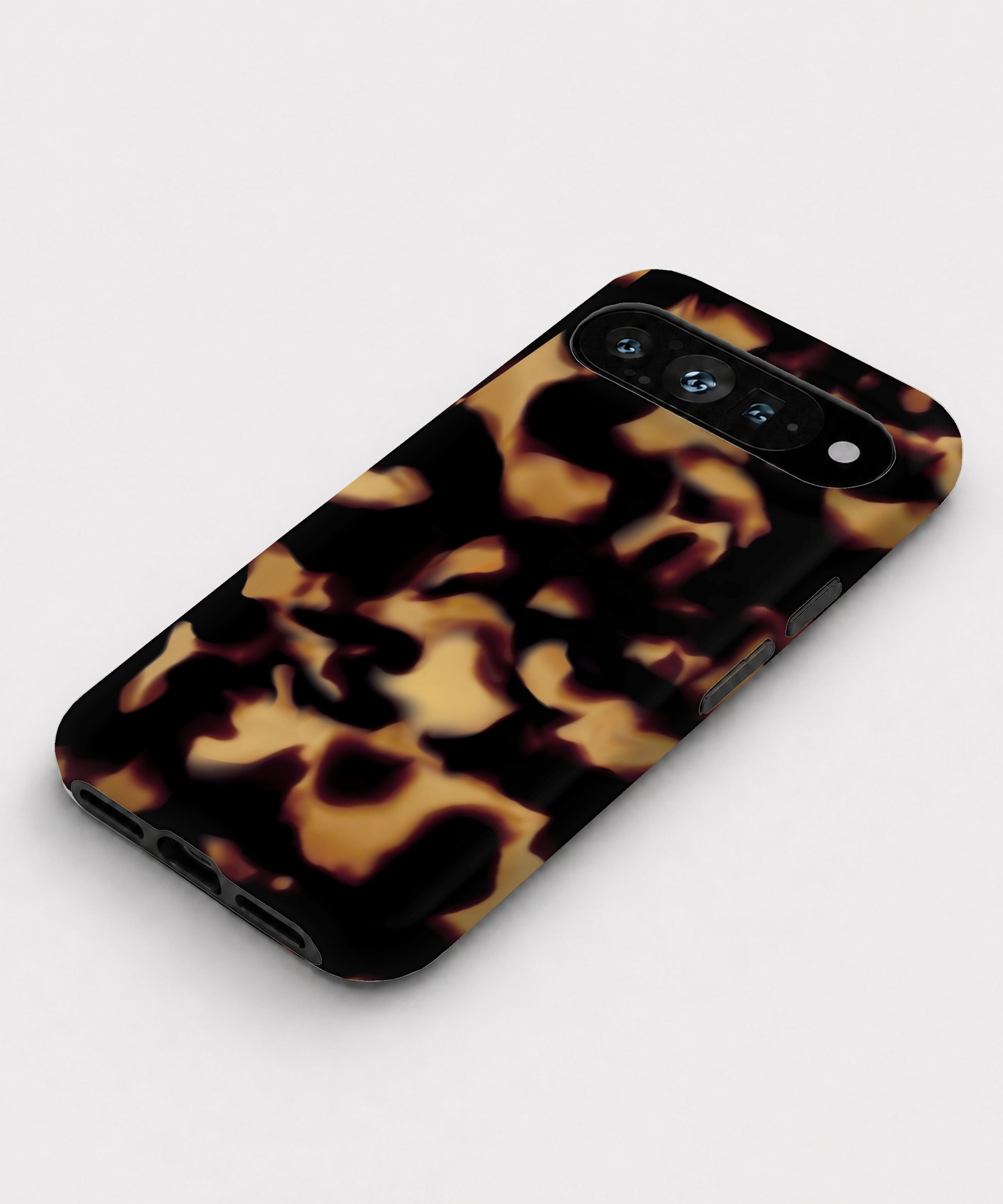 Tortoiseshell Google Pixel case front view