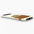 Vintage Book Pumpkin Google Pixel Case - low side view
